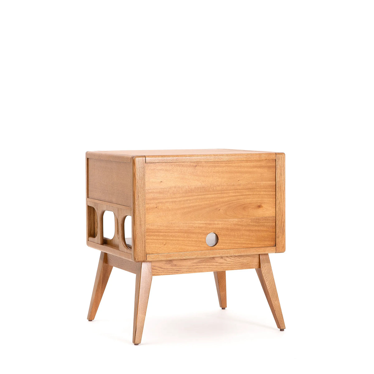 NOR Nightstand – Solid Oak
